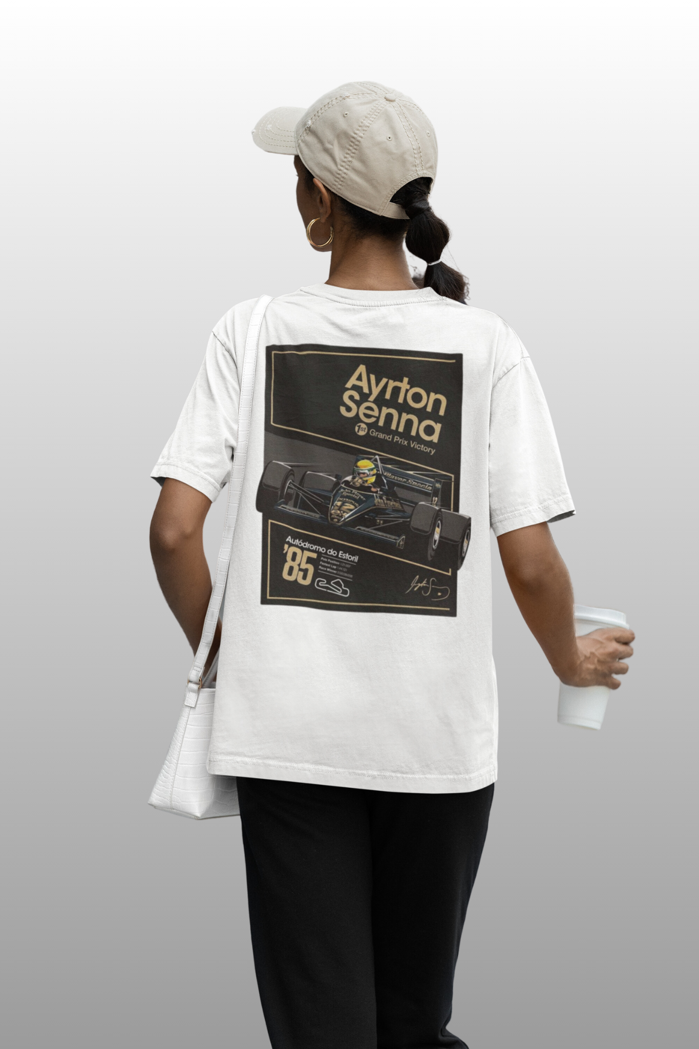 Aryton Senna Oversized Tshirt