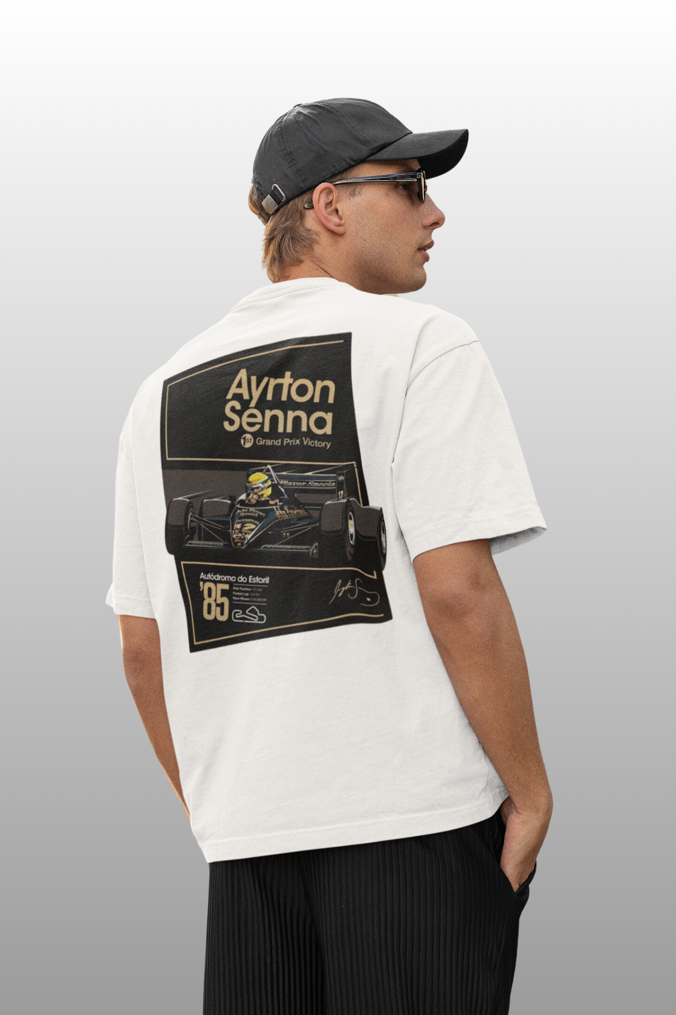 Aryton Senna Oversized Tshirt