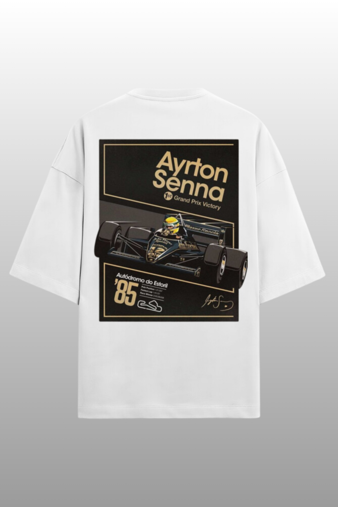 Aryton Senna Oversized Tshirt