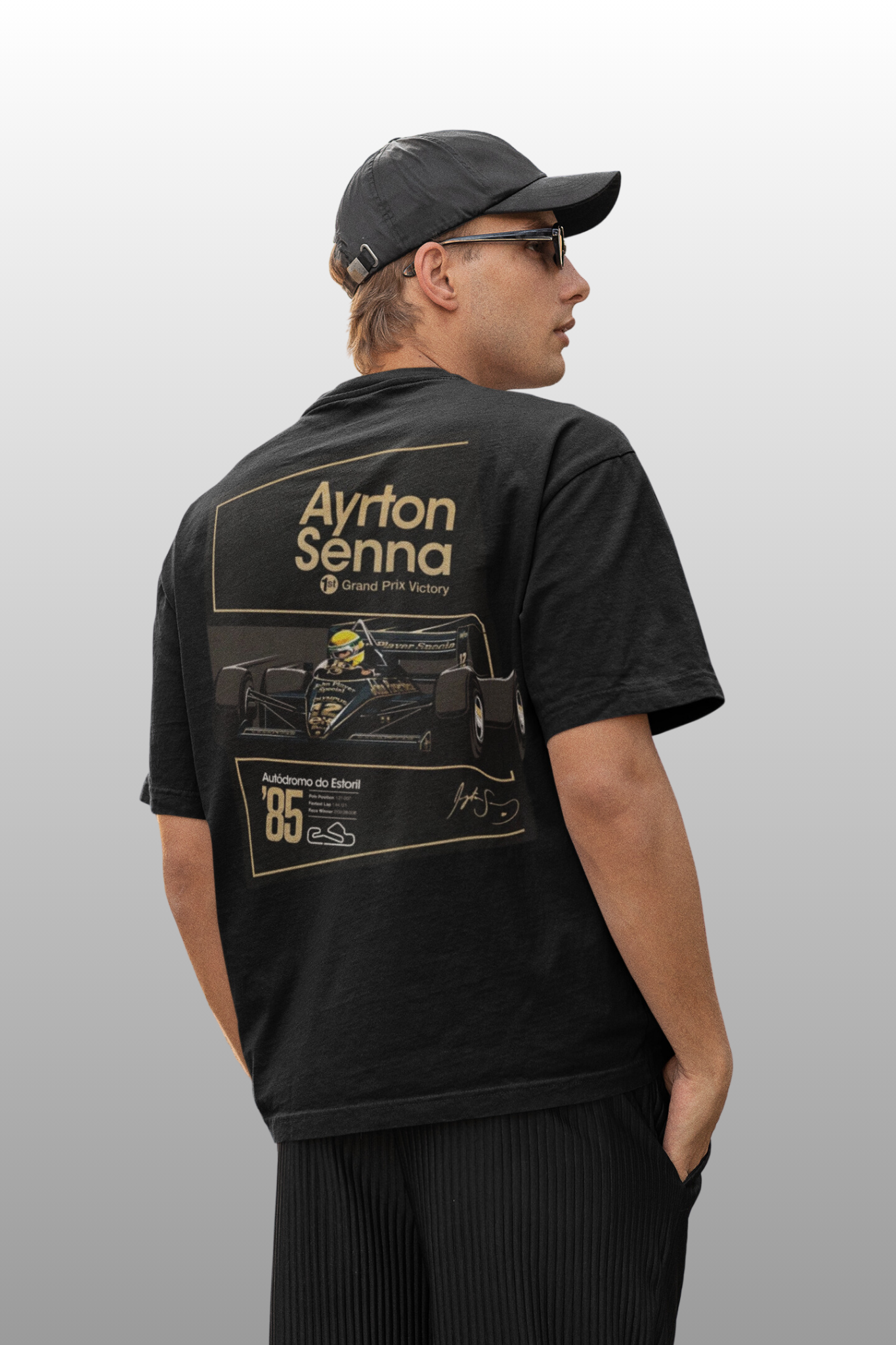 Aryton Senna Oversized Tshirt
