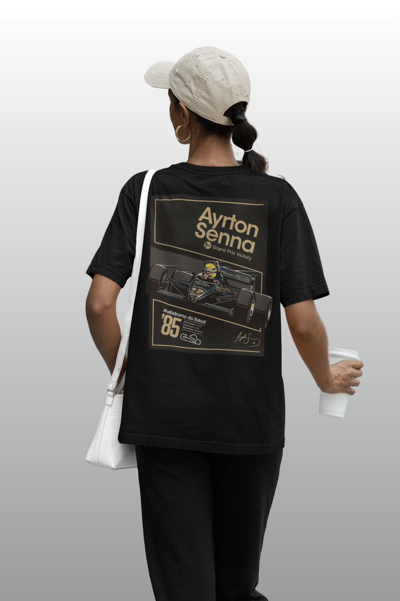 Aryton Senna Oversized Tshirt