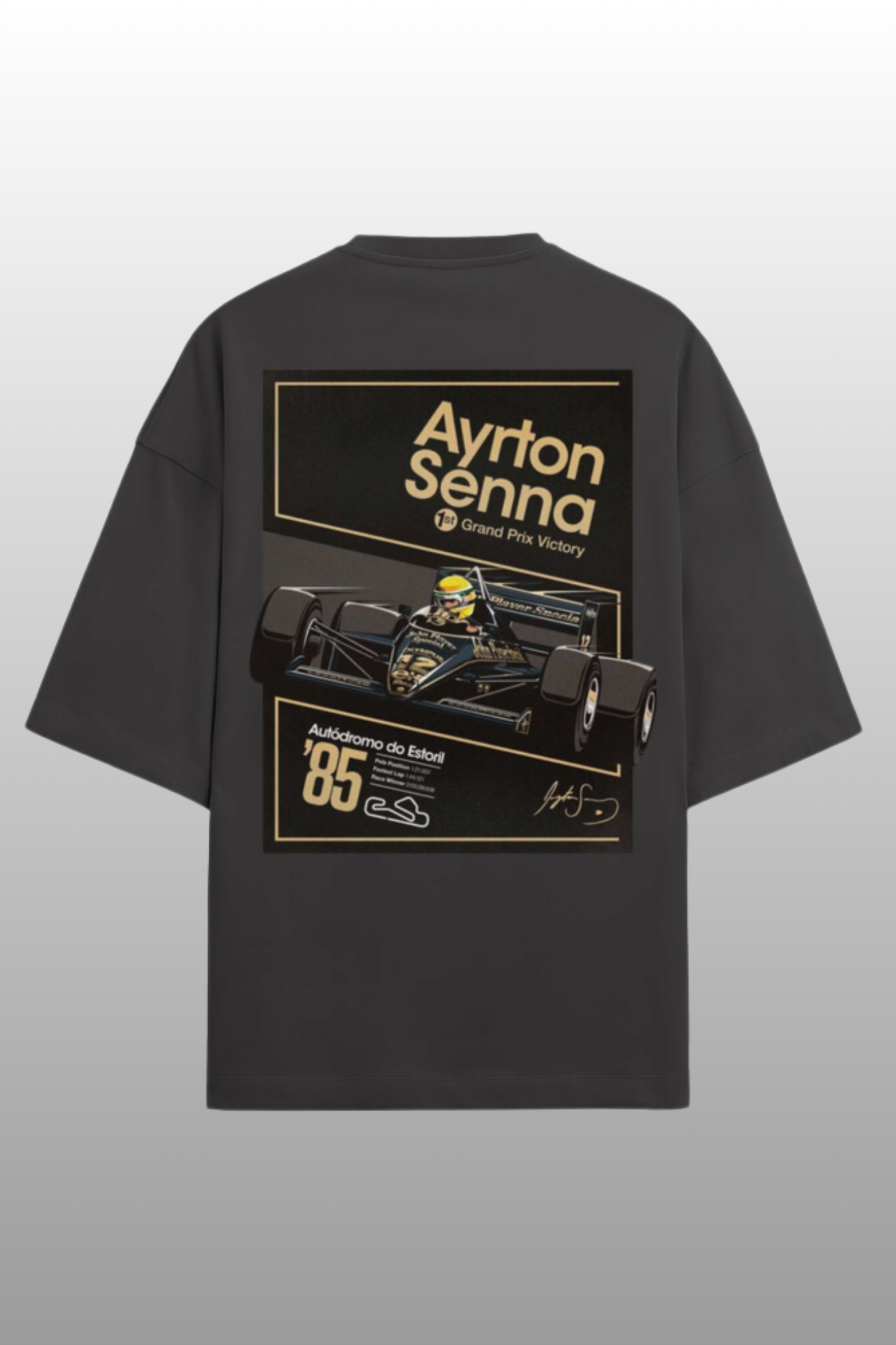 Aryton Senna Oversized Tshirt