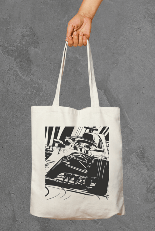 Mercedes Zipper Tote Bag