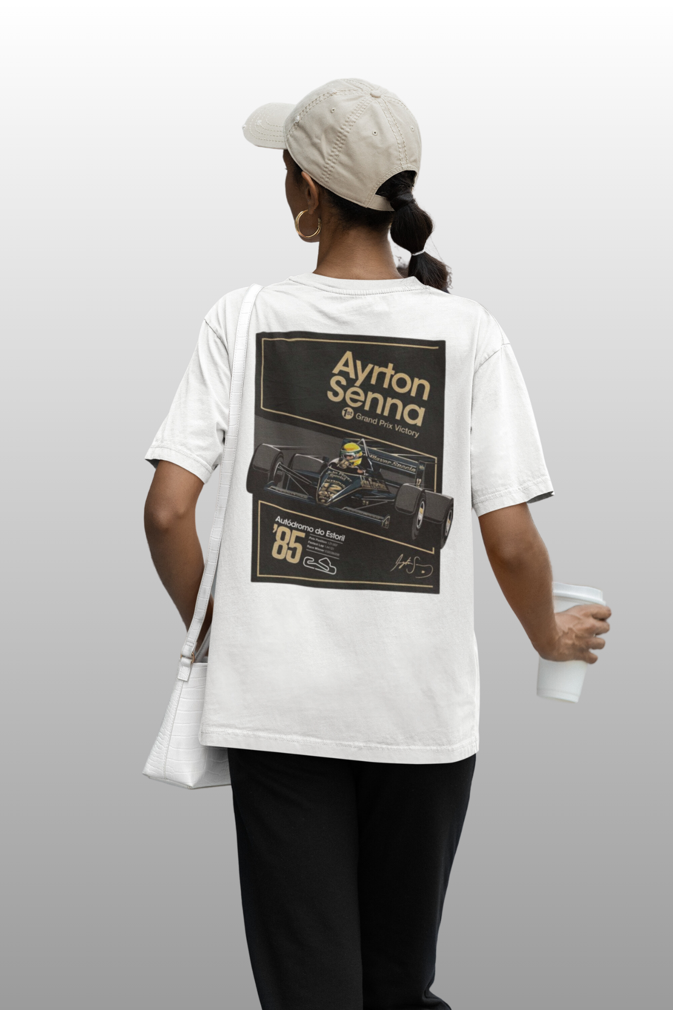 Aryton  Senna Oversized Tshirt