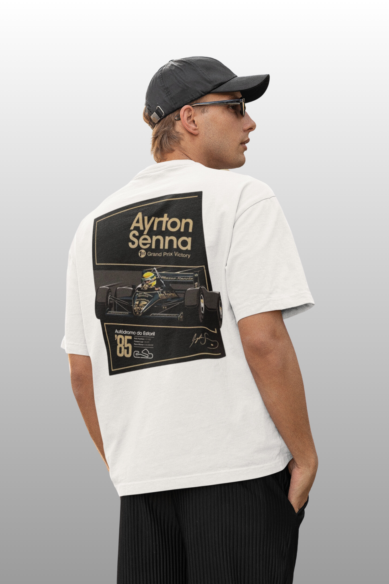 Aryton  Senna Oversized Tshirt