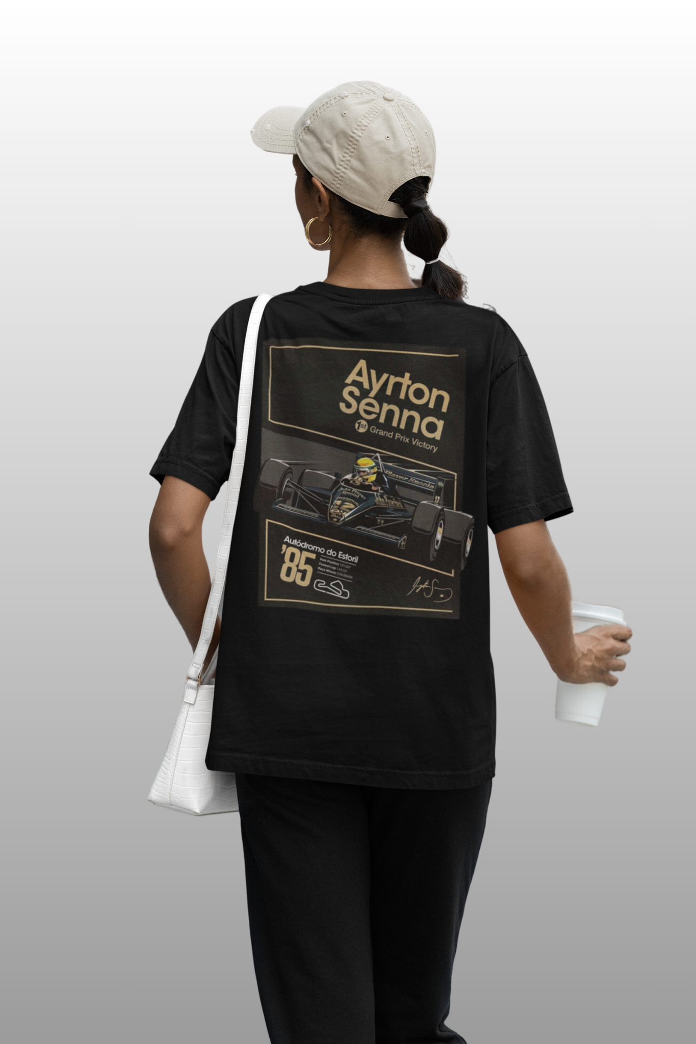 Aryton  Senna Oversized Tshirt