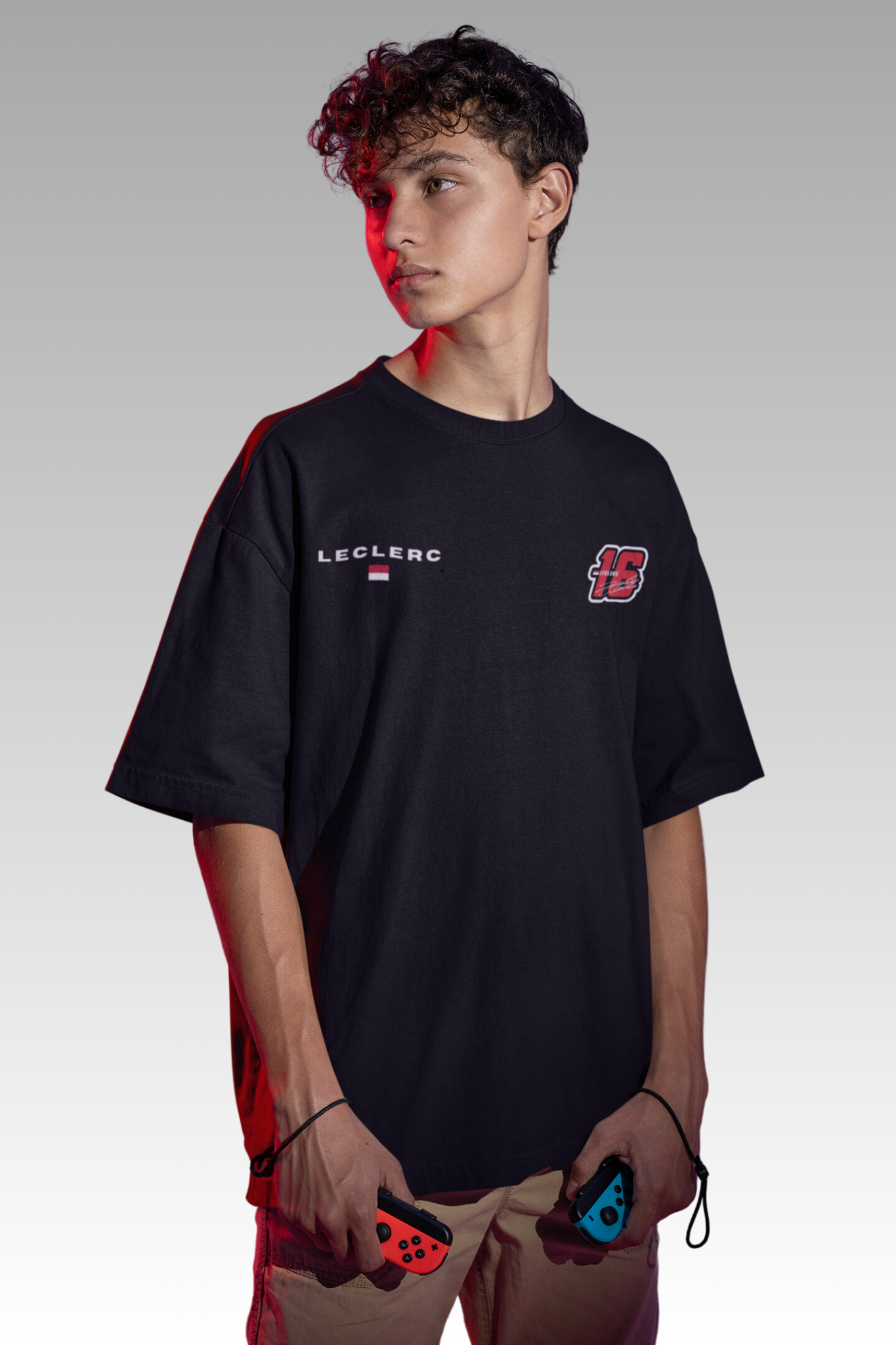 Charles Leclerc X Monaco Oversized Tshirt