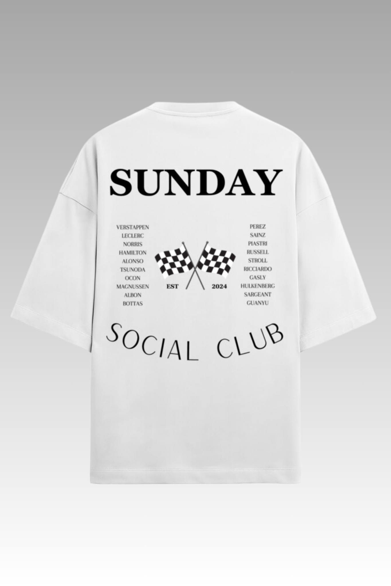 Sunday Social Club Oversized Tshirt