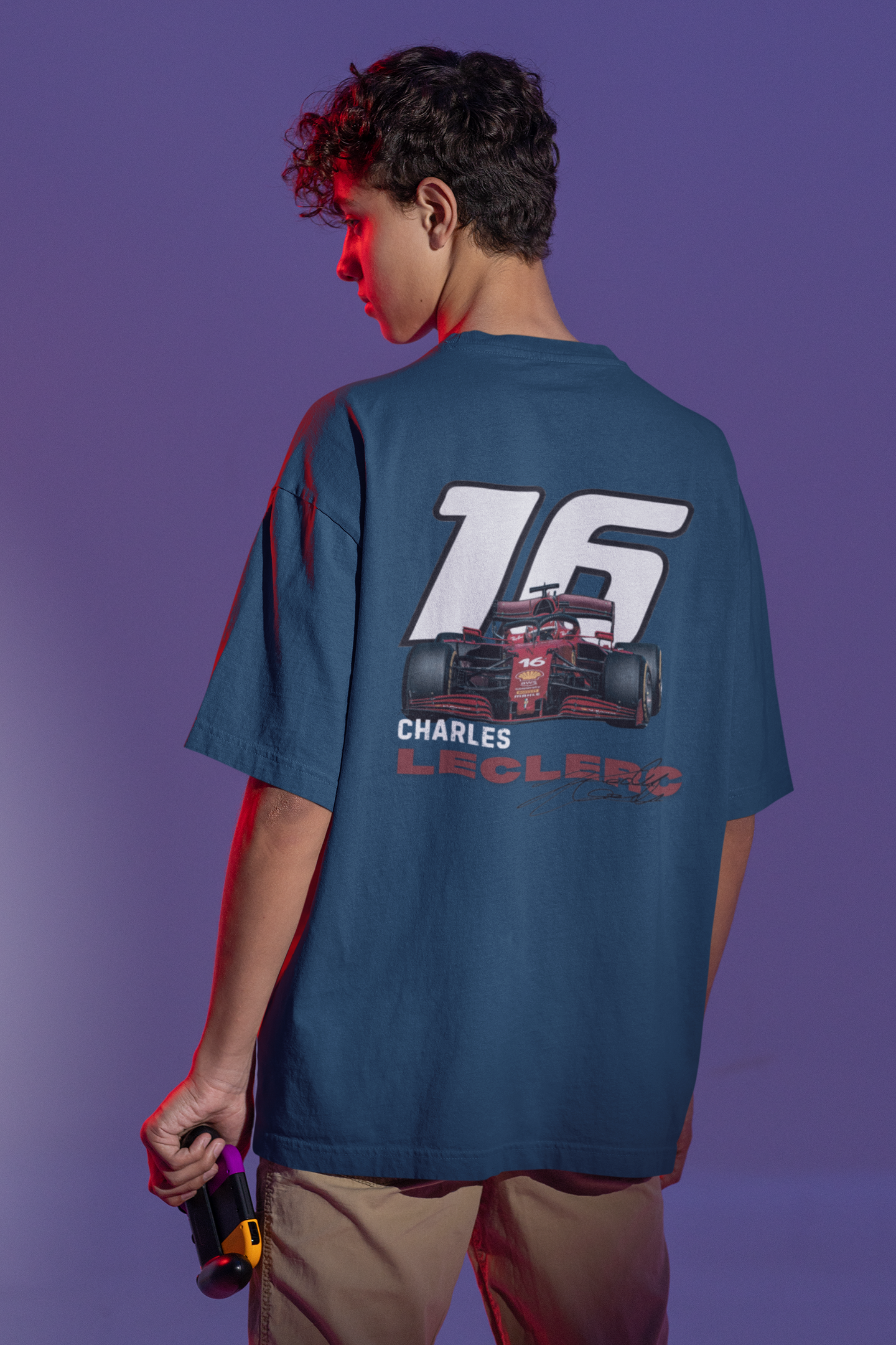 Charles Leclerc Oversized Tshirt